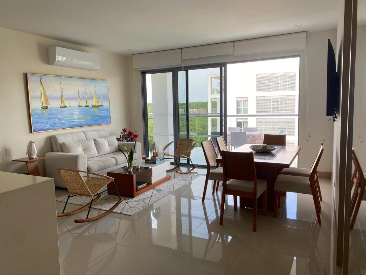 Apartamento En La Playa Mas Tranquila De Cartagena公寓 外观 照片